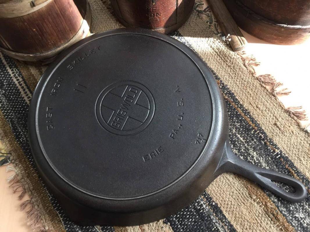Griswold cast iron skillet with Large block logo