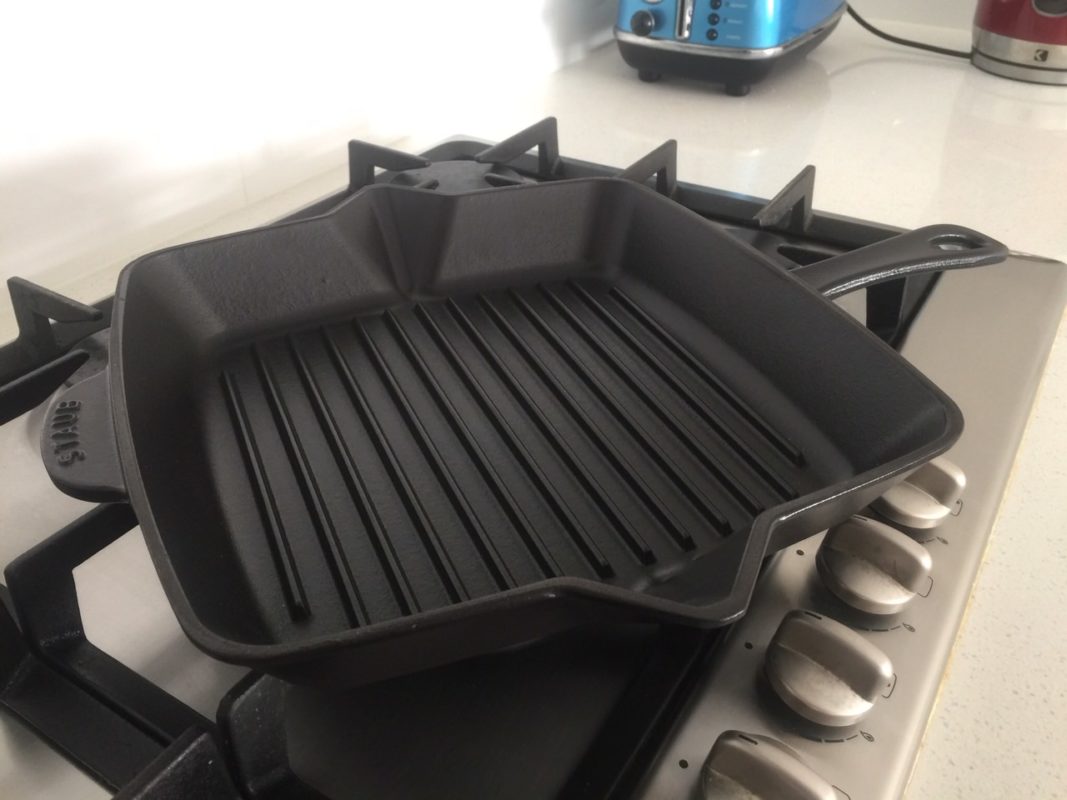 Staub cast iron grill pan