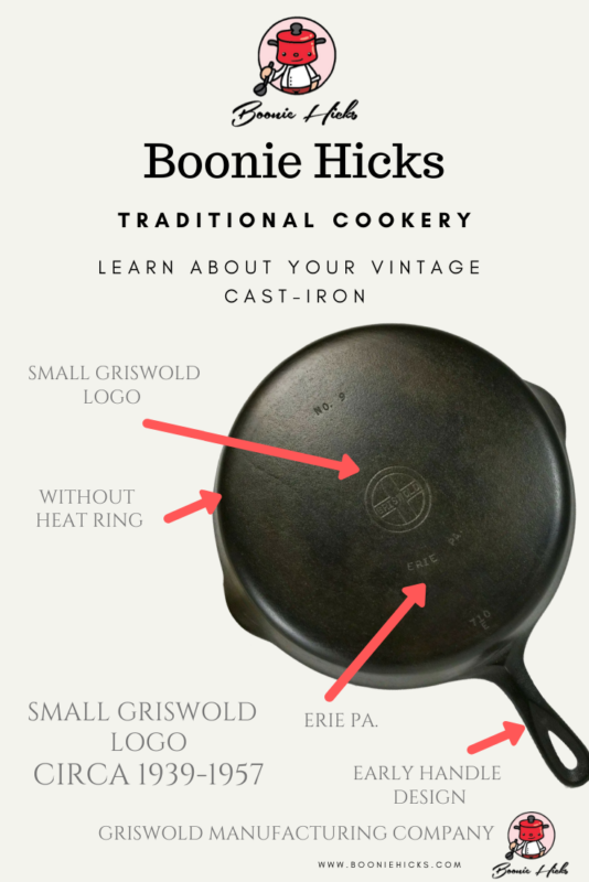 Griswold skillet with small logo