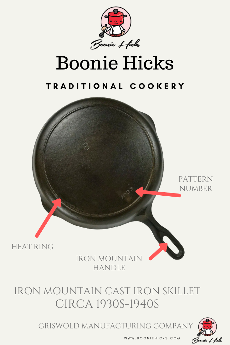 Griswold Cast Iron Skillets Simple Identification Guide.
