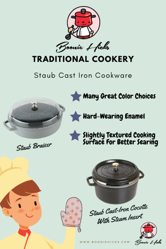 Staub cast iron cookware