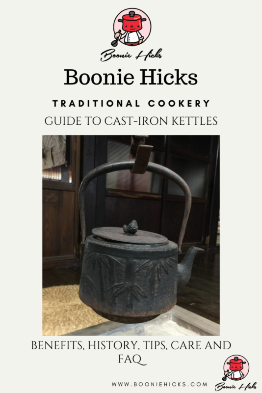 Guide to using cast-iron kettles