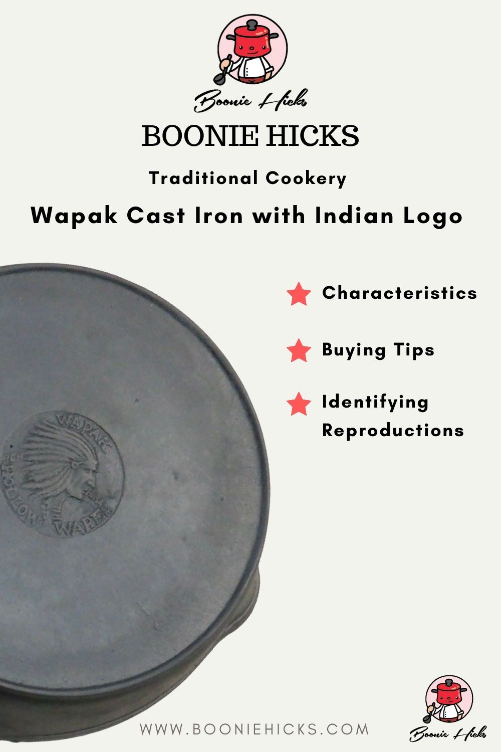 Simple Guide To Your Wapak Indian Head Ironware
