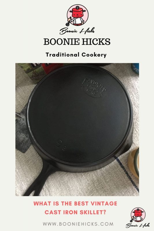 What is the best vintage cast iron skillet?