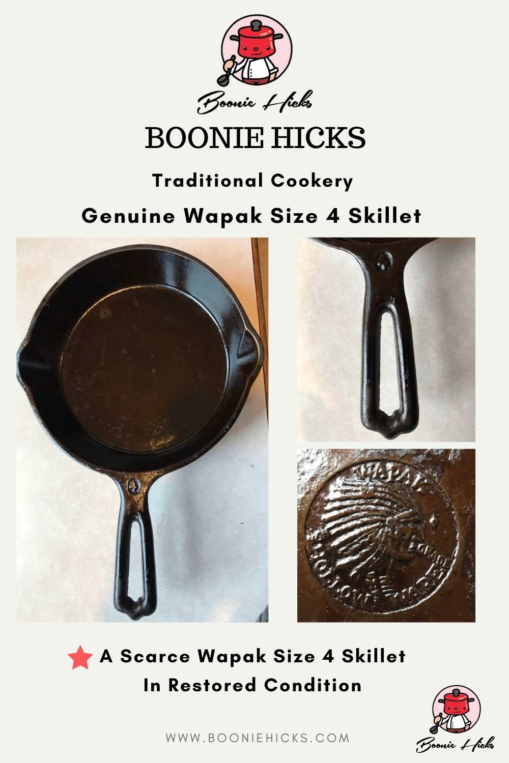 Simple Guide To Your Wapak Indian Head Ironware