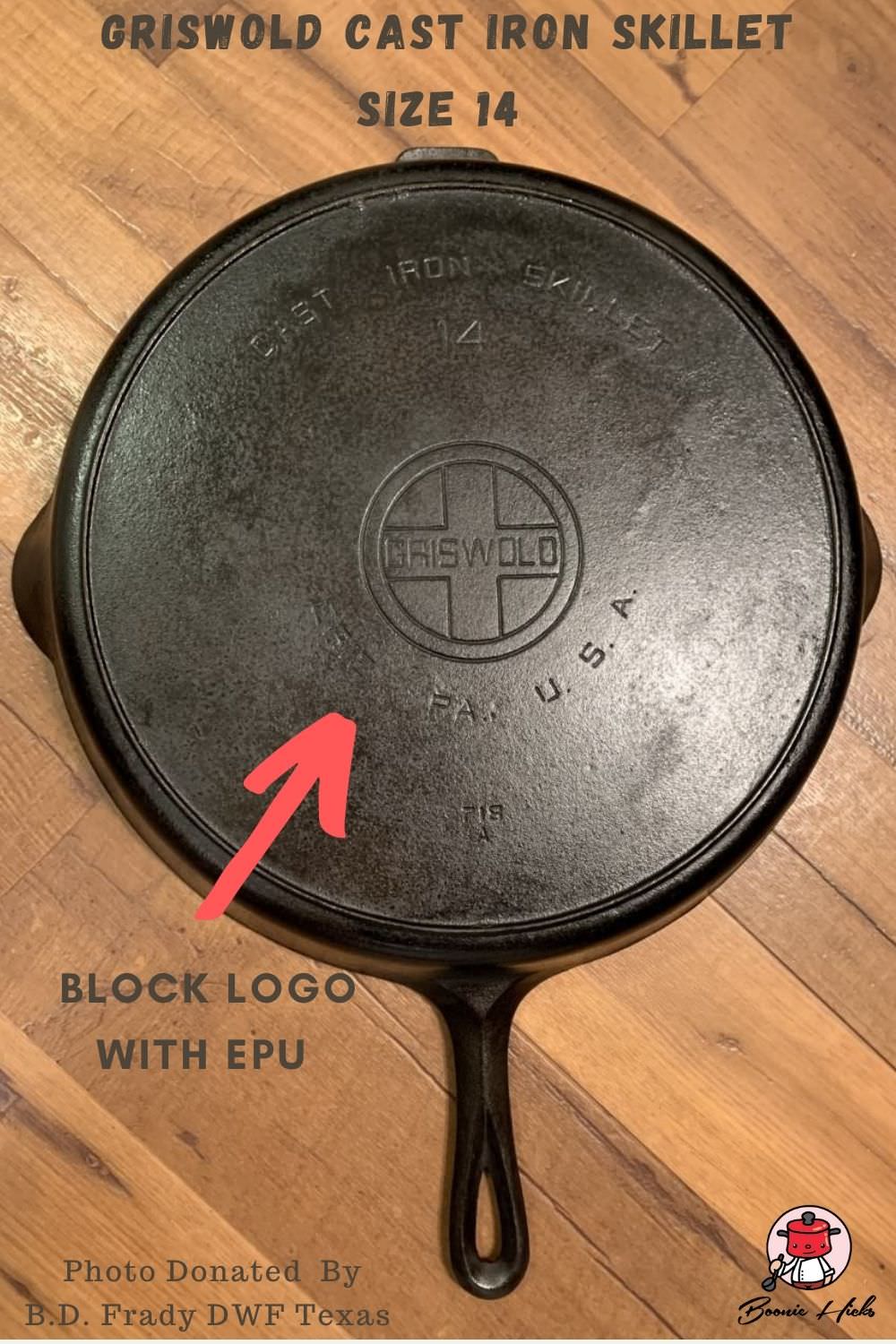 Identify Rare And Hard To Find Griswold Cast Iron