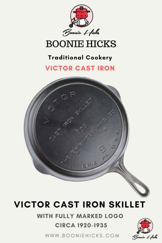 Victor Cast Iron Fully Marked logo