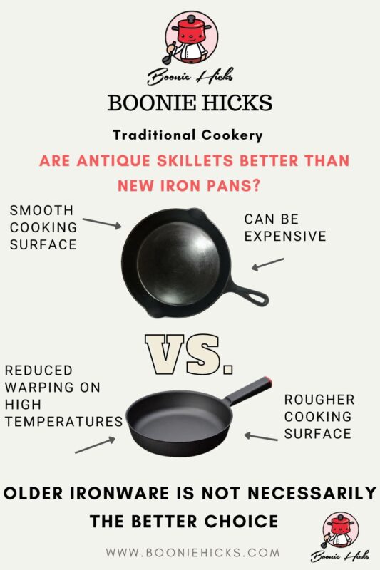 Are old cast iron skillets better?