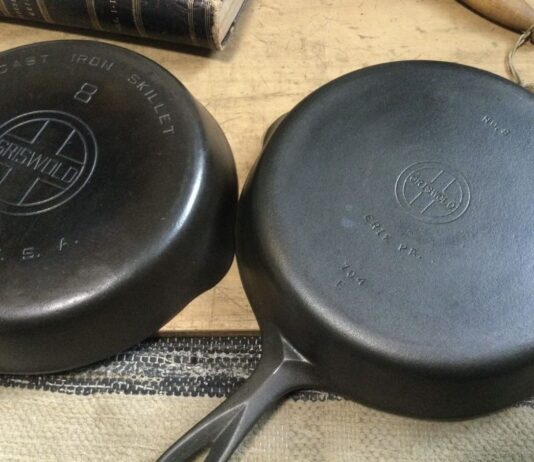 Griswold large vs.small logo