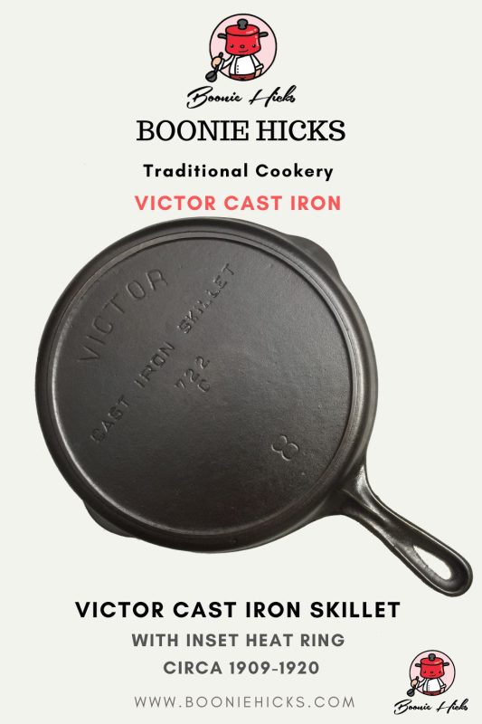 Cast iron Victor skillet
