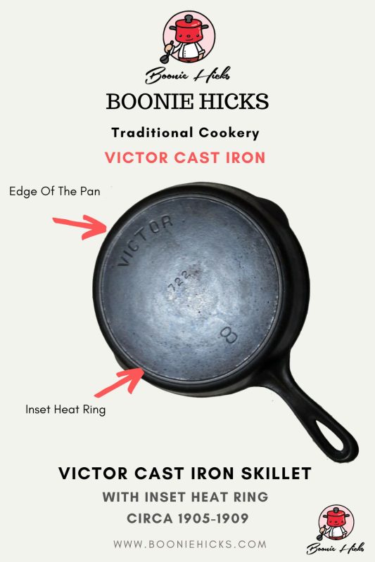 Victor cast iron skillet